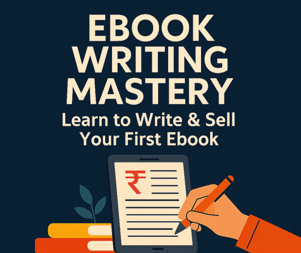 Ebook Writing Mastery: Learn to Write & Sell Your First Ebook