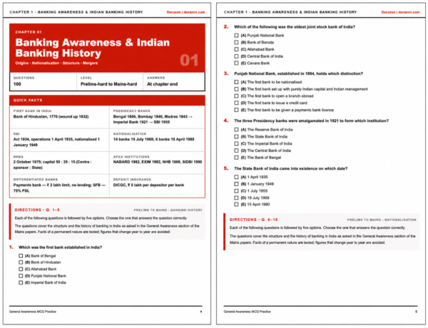 banking exam success blueprint