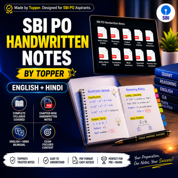 sbi po notes
